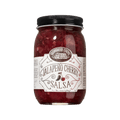 17oz jar of Brownwood Farms Jalapeño Cherry Salsa