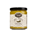 9oz jar of Brownwood Farms Dill Pickle Mustard 