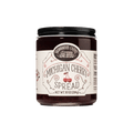10oz jar of Brownwood Farm Michigan Cherry Spread